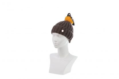 You're So Tweet - Brown and Yellow Bird Bobble Hat