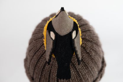 You're So Tweet - Brown and Yellow Bird Bobble Hat - Image 6