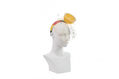 Fruit Loops - Lemon Fascinator - Image 2