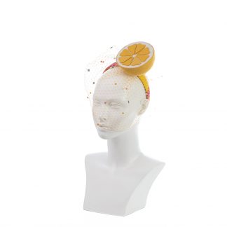 Fruit Loops - Lemon Fascinator