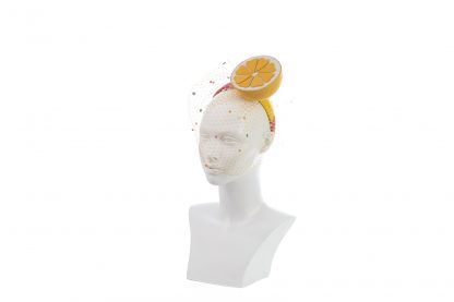 Fruit Loops - Lemon Fascinator