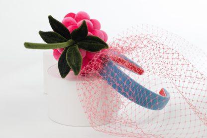 Fruit Loops - Raspberry Fascinator - Image 10